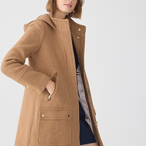 J. Crew Chateau Parka in Italian stadium-cloth - Picture 2 of 4